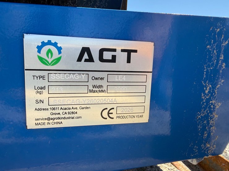 #45377-•-unused-agt-skid-steer-auger-w/-(3)-bits-image-8
