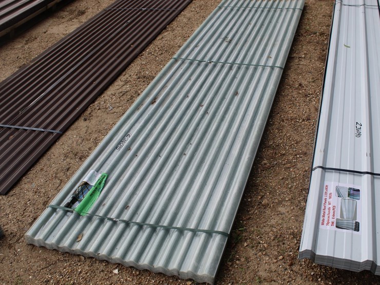 #5180-•-bundle-of-3ft-x-12ft-corrugated-polycarbonate-roof-panel-image-1