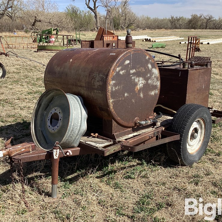 HOMEMADE FUEL TRAILER