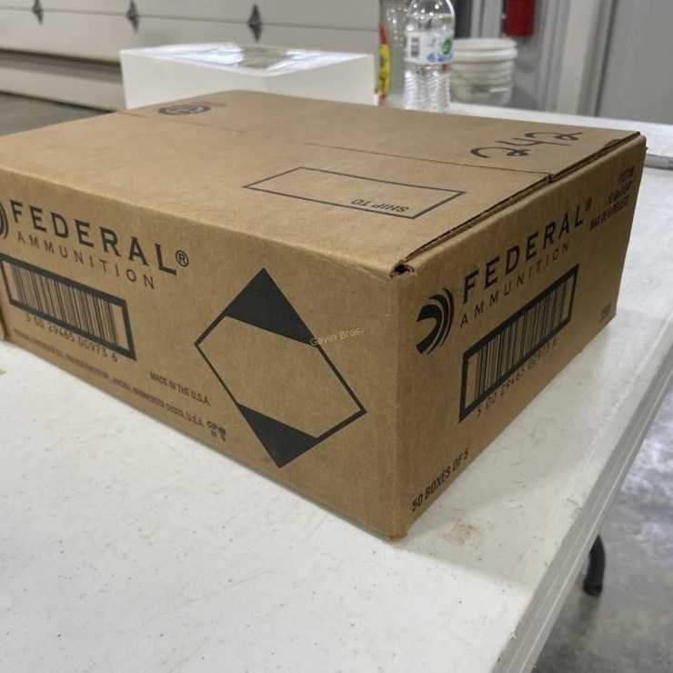 250 Rounds Federal 12ga Ammo