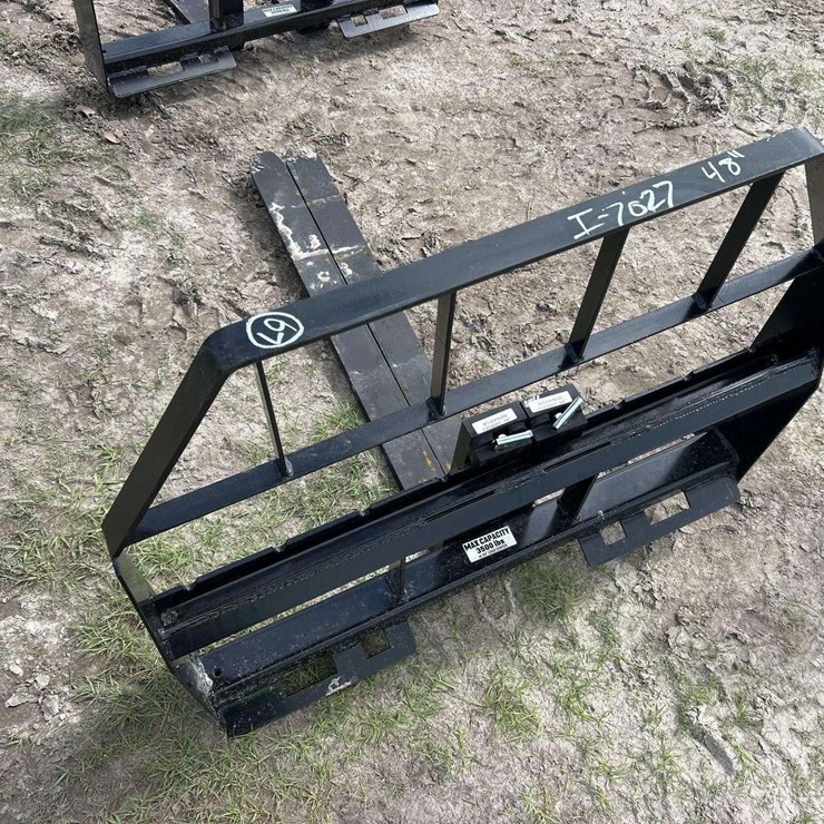 2025 Kivel 48in Forks and Frame Skid Steer Attachment