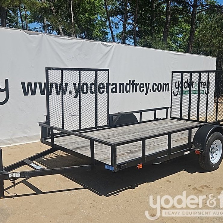 Unused Carry On 7x12 Utility Landscape Trailer