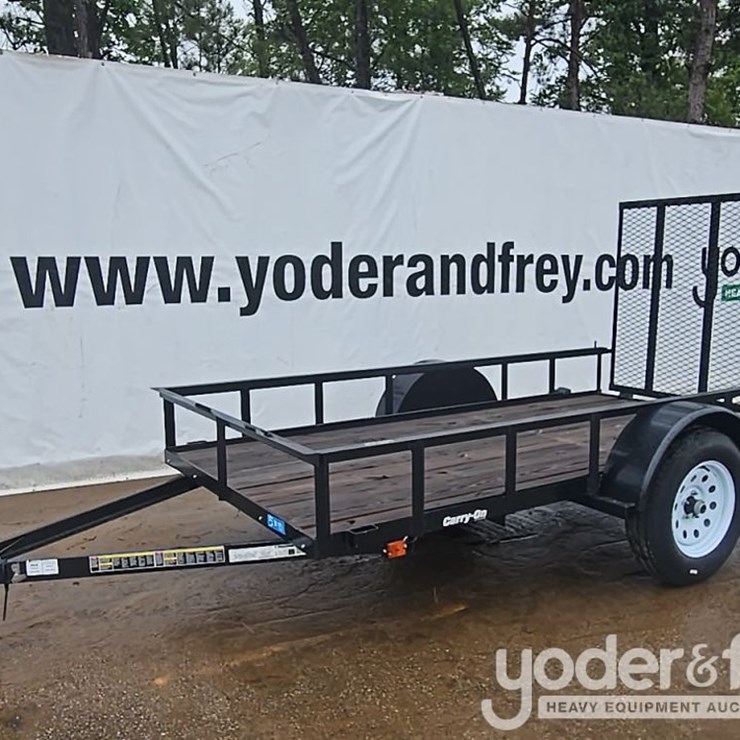 Unused Carry On 5x12 Utility Landscape Trailer