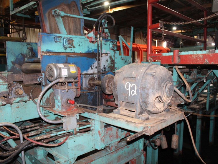 cornell-6"x42"-model-hec-42-3-saw-edger-w/-2-movable-saws-w/-infeed-rolls-w/-3-strand-pop-up-transfer-w/-positioner-system-w/-fence-w/-plc-controls-w/-50hp-motor-sn#770-1-87-image-5