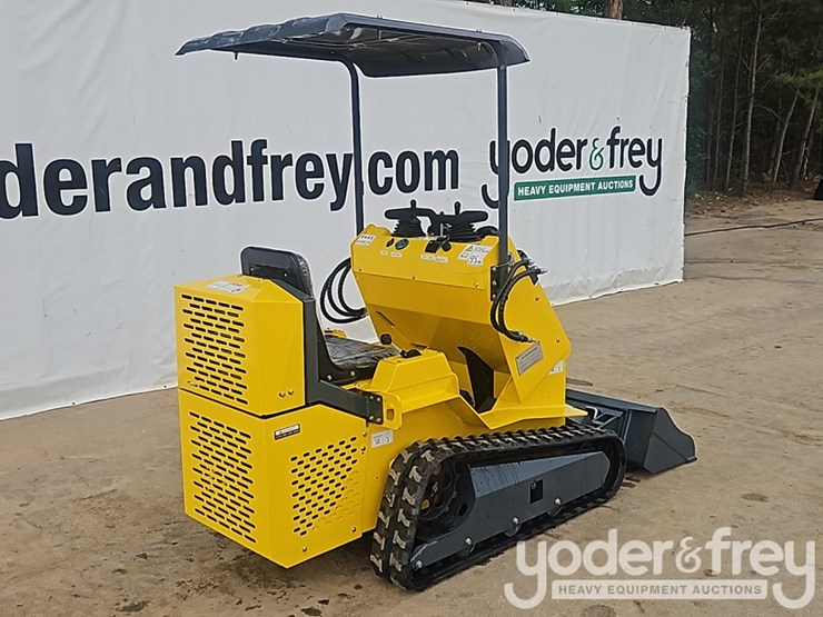 unused-2025-n480-rubber-tracked-ride-on-mini-skidsteer-loader,-canopy-3"-bucket-image-5