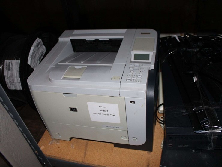 two-shelves-(top/-bottom-shelf)-of-flat-screen-monitors-&-laptops,-desktop-computers,-fax-machine-&-image-5