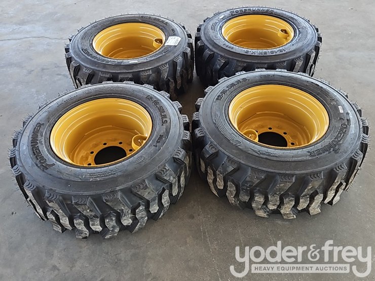 unused-12-16.5-tires-c/w-wheels-to-suit-new-holland,-john-deere,-cat-skidsteer-(4-of)-image-3