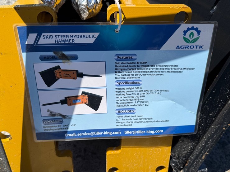 #45364-•-unused-agt-sshh680-skid-steer-breaker-sshh68026020503a-image-8