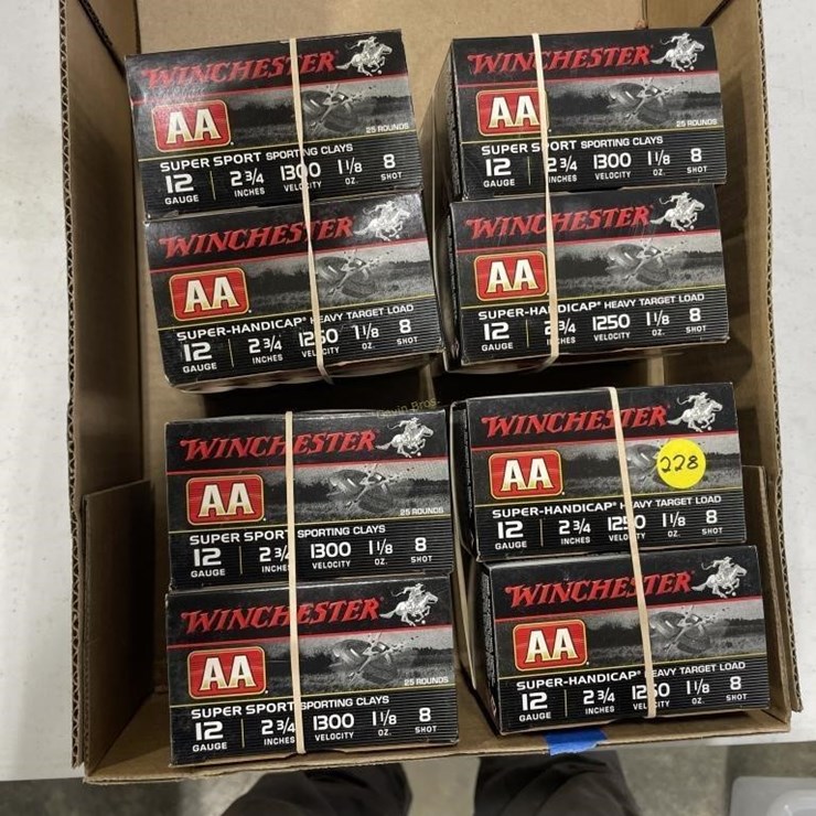 200 Rounds Winchester Sporting Clays 12ga Ammo