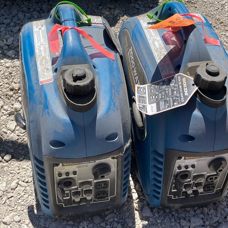 #7405 • (2) Work Zone Inverter Generators