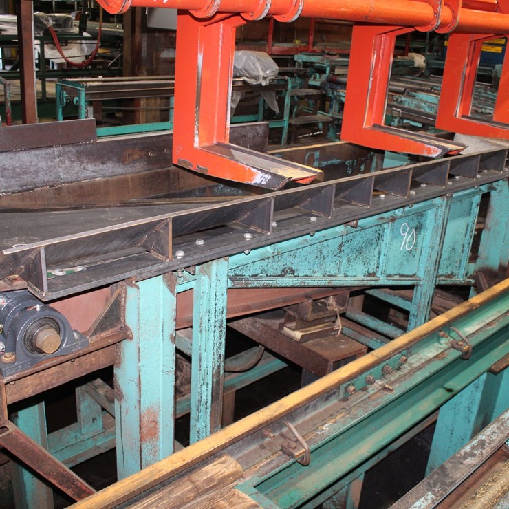 AIR OPERATED SLAB DROP W/ HYDRUALIC DRIVE