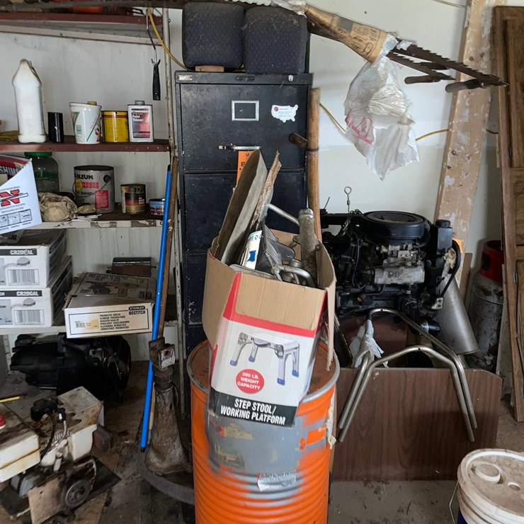 #7068 • Filing Cabinet and Contents