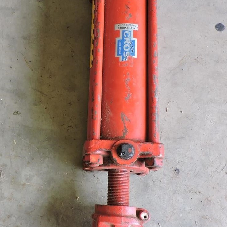 CROSS HYDRAULIC CYLINDER, 3 ½” BORE, 6” STROKE