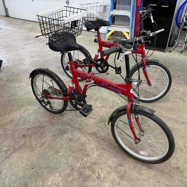 2 Like New Foldable Bikes