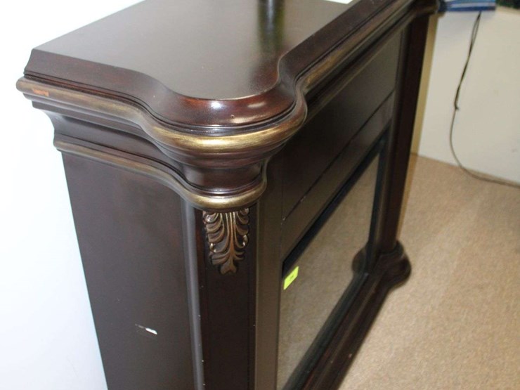 mahogany-electric-fireplace-image-2