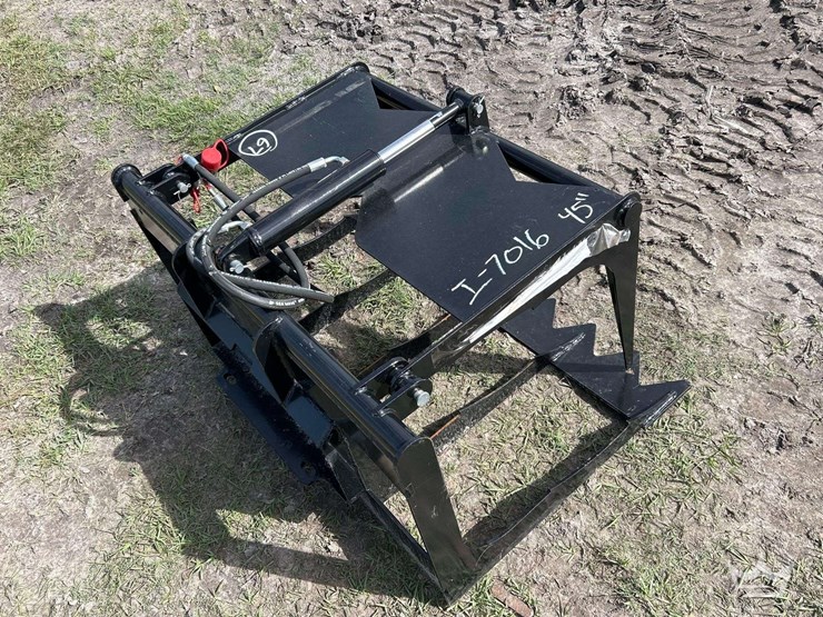 2025-45in-hydraulic-grapple-rake-mini-skid-steer-attachment-image-1