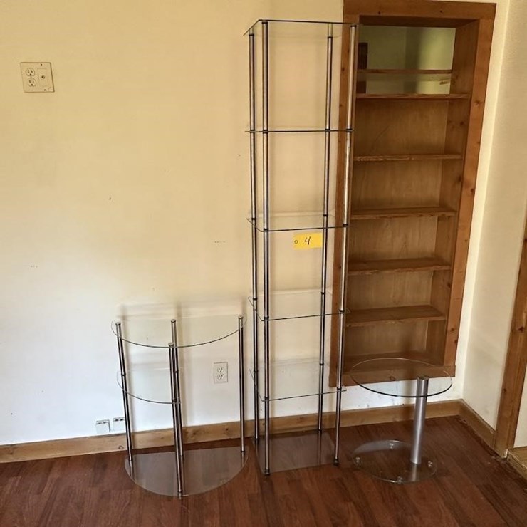 Glass Shelving Units
