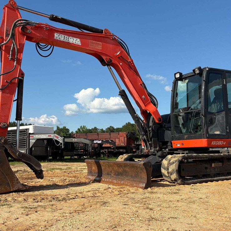 2018 KUBOTA KX080-4