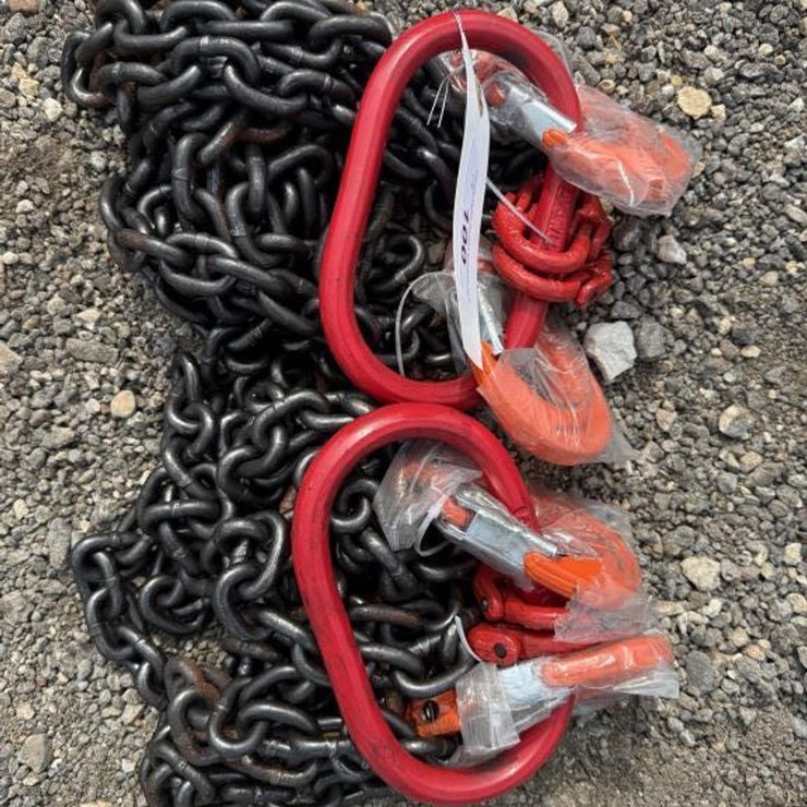 #100 • (2) 5/16" 7' Double Chain Sling