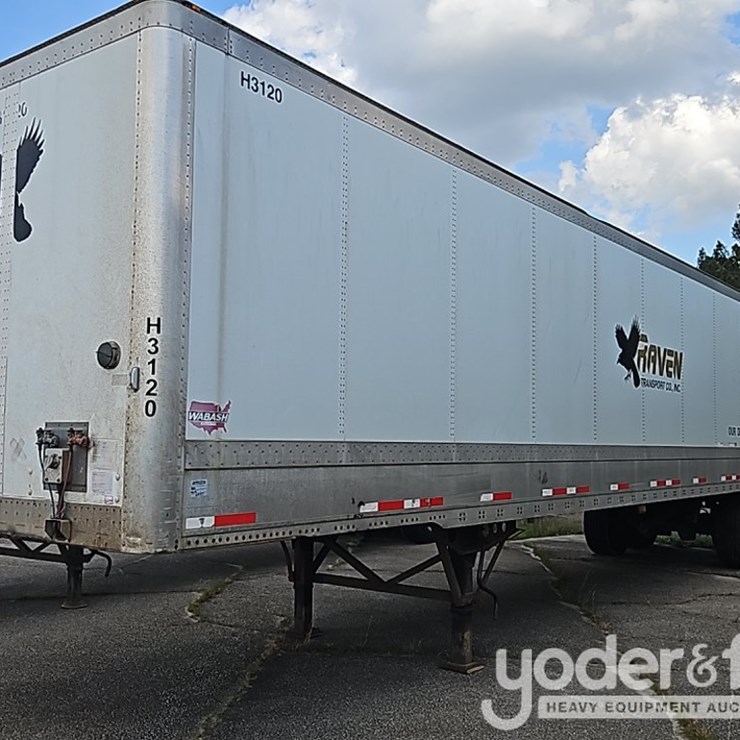 2014 Wabash 42' Tandem Axle Dry Van Trailer, 68,000lb GVWR