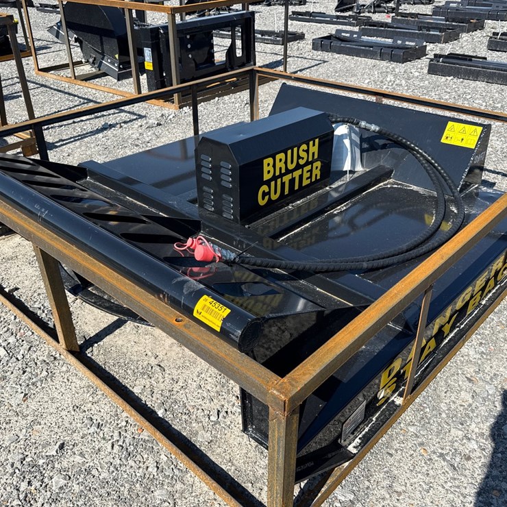 #45351 • Unused Mower King SSRC 72" Skid Steer Brush Cutter SSRC26020505A