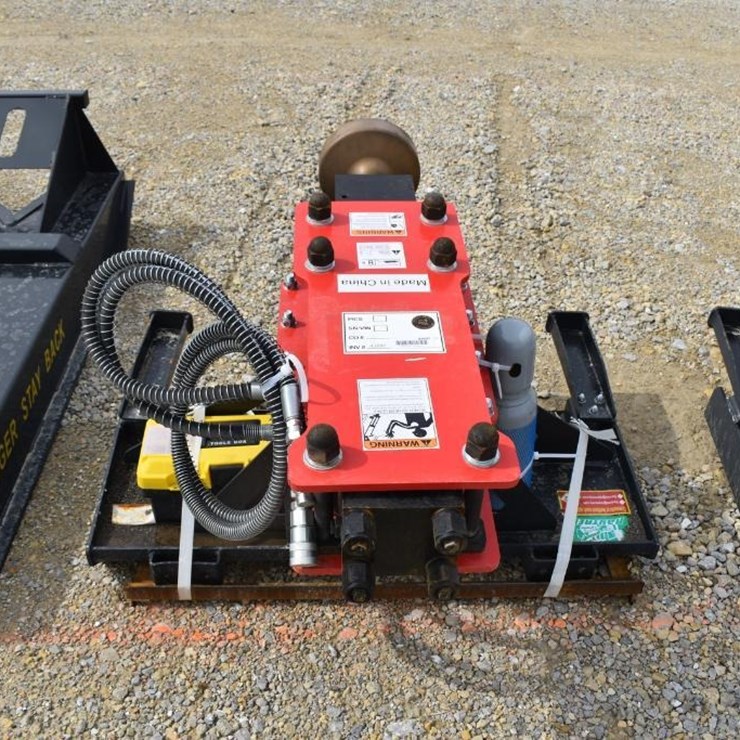 RAYTREE SKID STEER POST DRIVER ATTACHMENT 43697