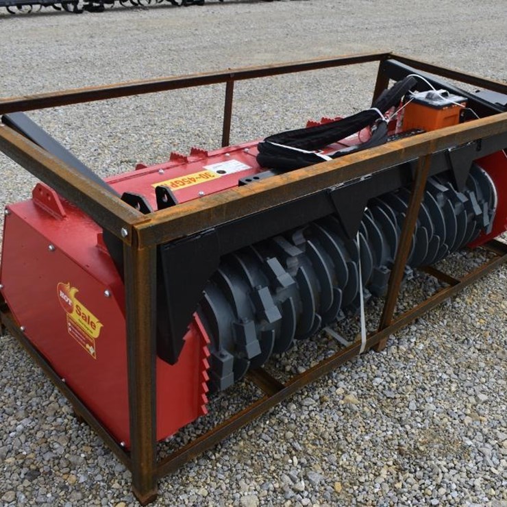 RAYTREE SKID STEER DRUM MULCHER ATTACHMENT 43701