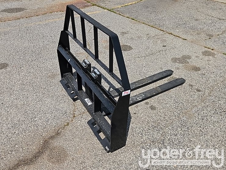 unused-kivel-48"-3500#-pallet-fork-attachment-to-suit-skidsteer-image-3
