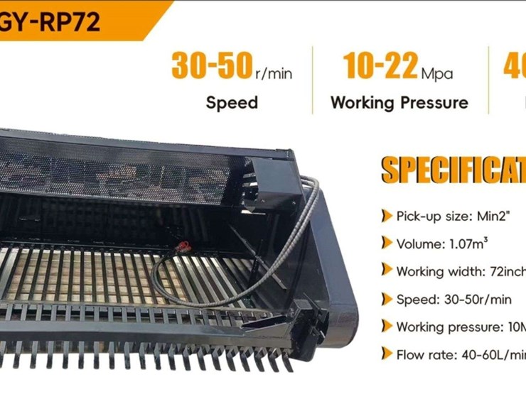 (2026)-skid-steer-rock-picker-–-model-gy‑rp72-(new/unused)-image-6