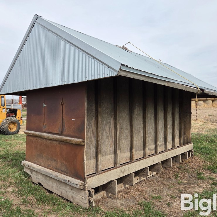 Shop Built Wood Livestock Feeder