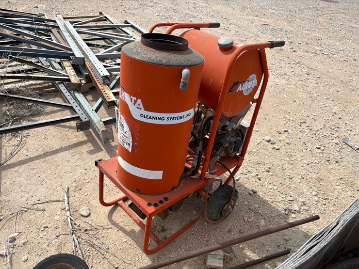 (2)-30’-extendable-rig-ladders-w/-assorted-pallet-rack-shelving-&-alkota-pressure-washer-image-6