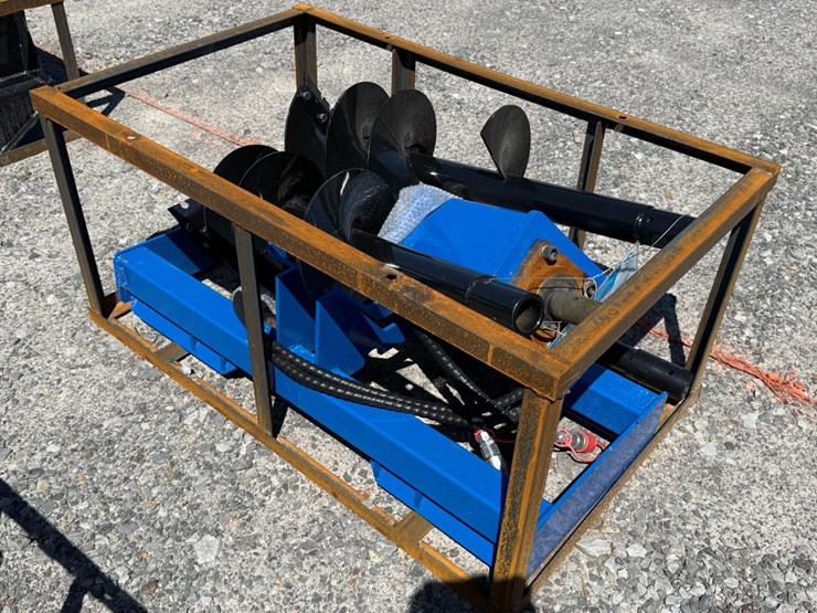 #45376-•-unused-agt-skid-steer-auger-w/-(3)-bits-image-6