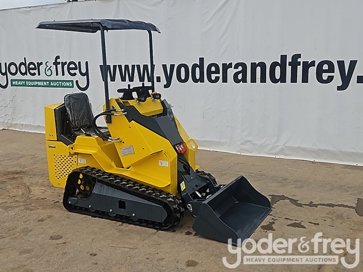 unused-2025-n480-rubber-tracked-ride-on-mini-skidsteer-loader,-canopy-3"-bucket-image-7