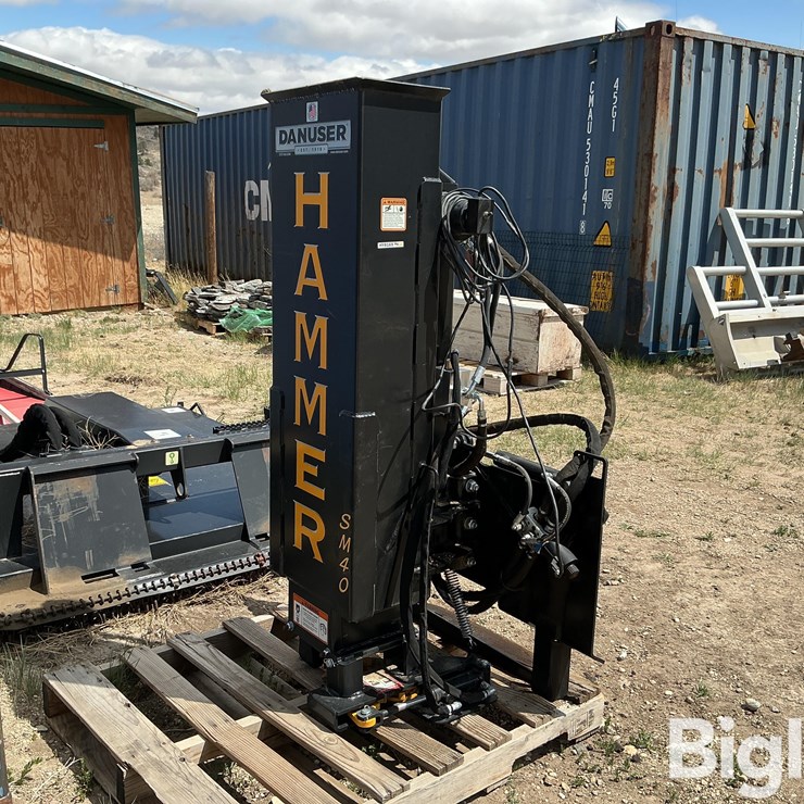Danuser SM40 Skid Steer Post Pounder