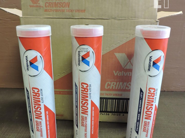 (8)-unopened-tubes-of-valvoline-crimson-grease-image-1