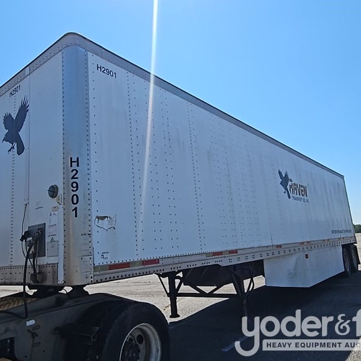 2011 Wabash 42' Tandem Axle Dry Van Trailer, 68,000lb GVWR