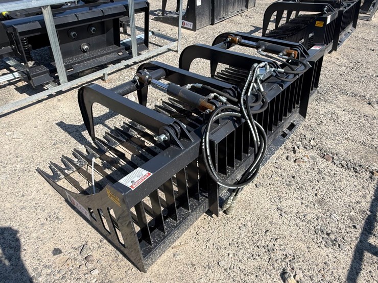 #2034-•-unused-jct-skid-steer-rock-grapple-bucket-inv#-45695-image-1