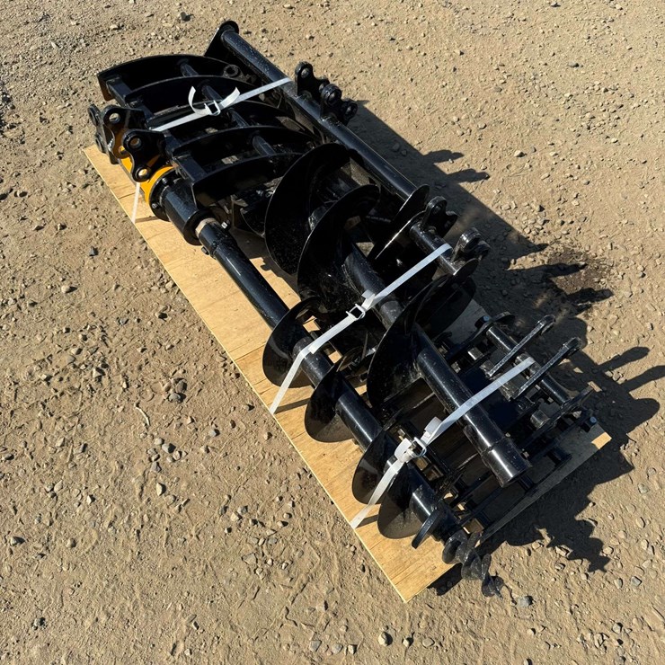 8 Piece Mini Excavator Heavy Duty Attachment Set (New/Unused)