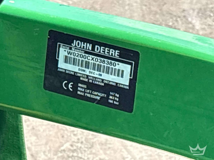 2007-john-deere-2305h-25hp-utility-loader-tractor-w/-mower-image-12