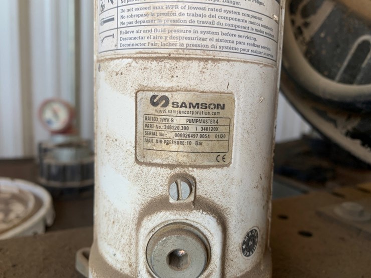 (2)-roth-275-gal-stainless-totes-w/-samson-pump-air-pumpmaster-and-50’-hose-reel-image-5