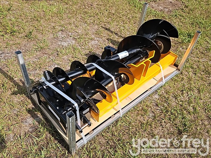 unused-2026-giyi-skid-steer-loader-auger-with-extra-rod-image-2