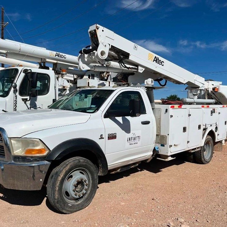 2011 Ram 5500 4x4 Altec AT40M 40ft. Bucket Truck