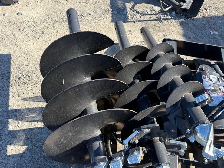 #2088-•-unused-jct-skid-steer-hydraulic-auger-drive-&-bits-inv#-47055-image-7