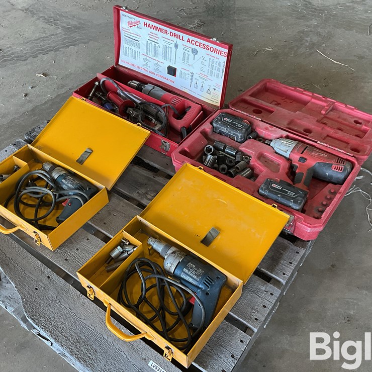 Milwaukee Drill Impact & Heavy Duty Hammer