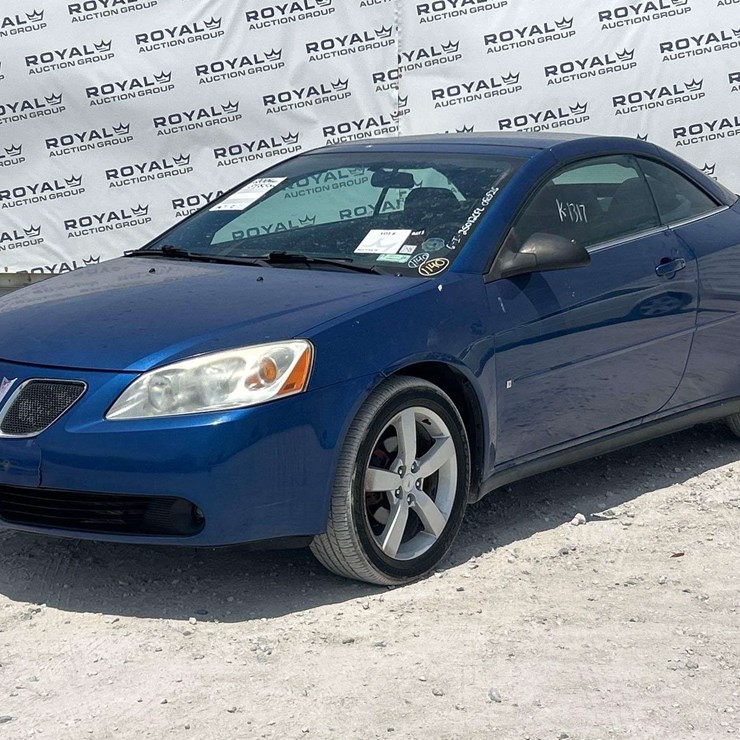2006 Pontiac G6 Convertible Coupe