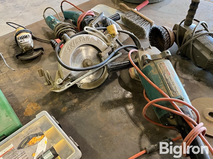 shop-built-work-bench-&-tools-image-13