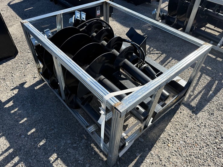 #2075-•-unused-jct-skid-steer-hydraulic-auger-&-bits-inv#-45680-image-1