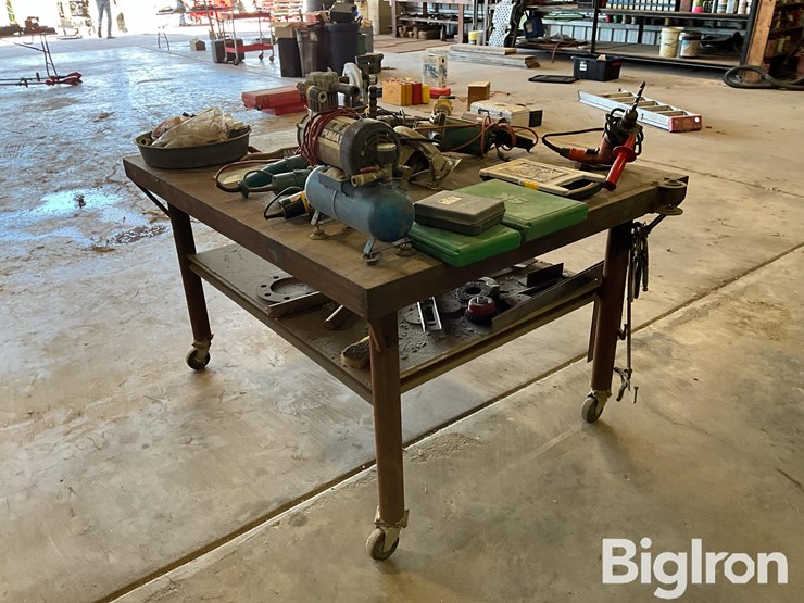 shop-built-work-bench-&-tools-image-5