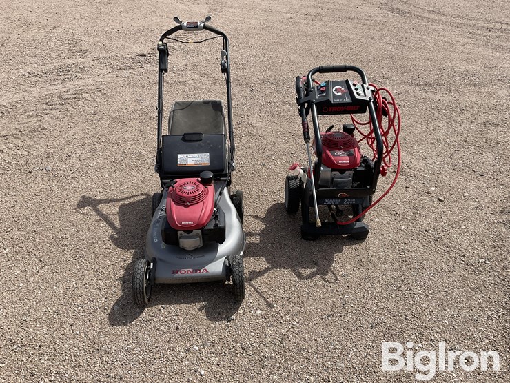 honda-/-troy-built-hrr2166vxa-mower-&-2600-psi-power-washer-image-2
