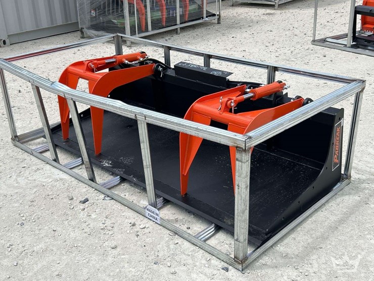 2026-pabreak-dual-cylinder-hydraulic-grapple-bucket-skid-steer-attachment-image-1